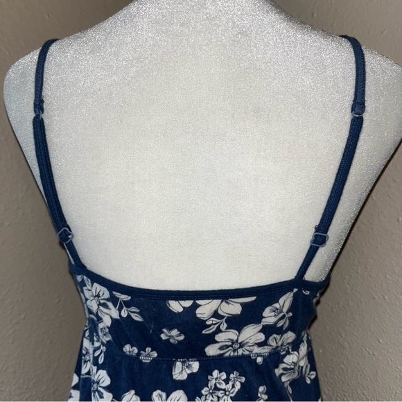 Vintage Y2K Hollister 2000s Floral Babydoll Tank Top - Picture 6 of 7